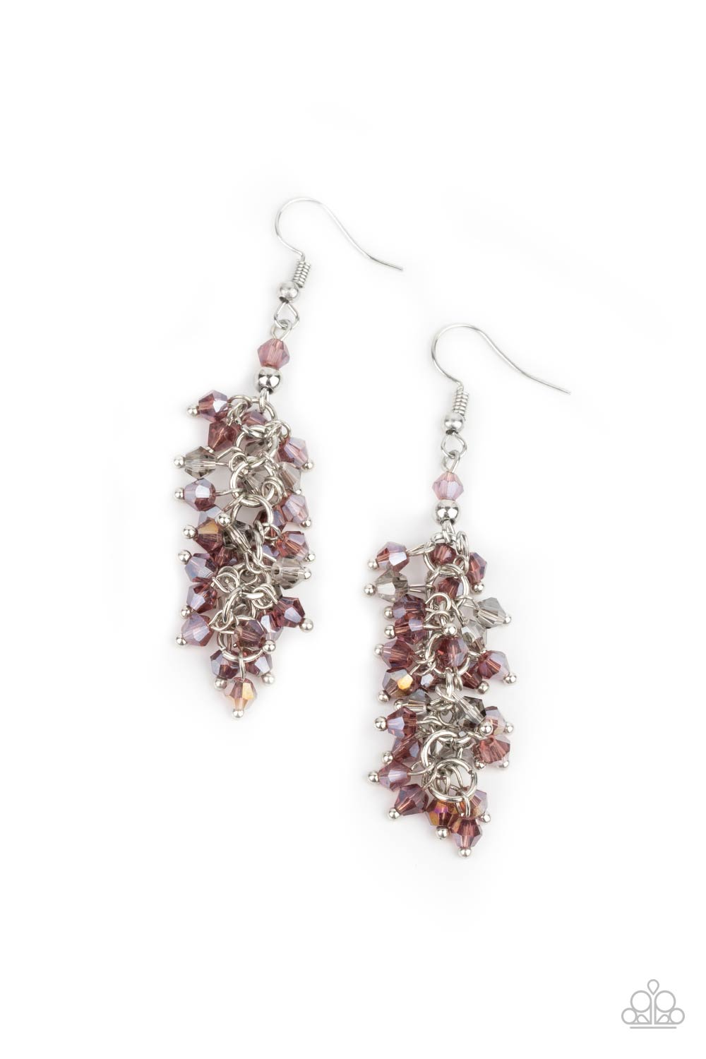 Celestial Chandeliers - Purple Earrings - Princess Glam Shop