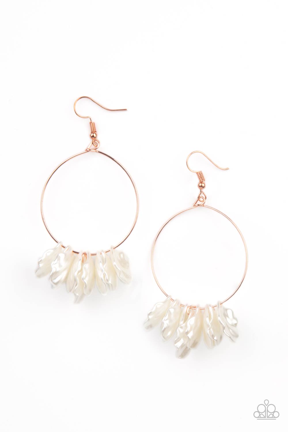 Sailboats and Seashells - Copper Earrings - Princess Glam Shop