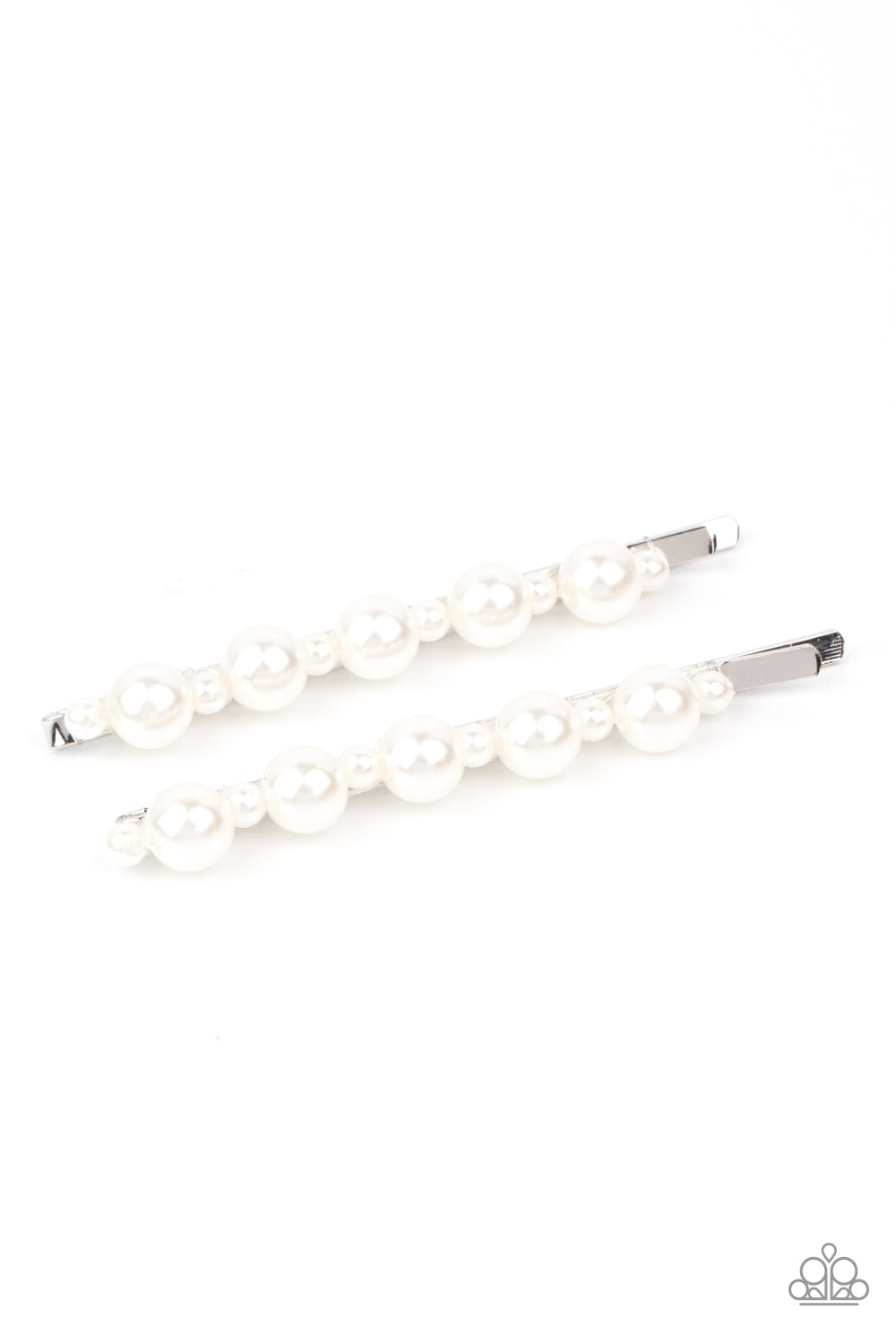Put A Pin In It - White Pearl Hair Pin - Princess Glam Shop