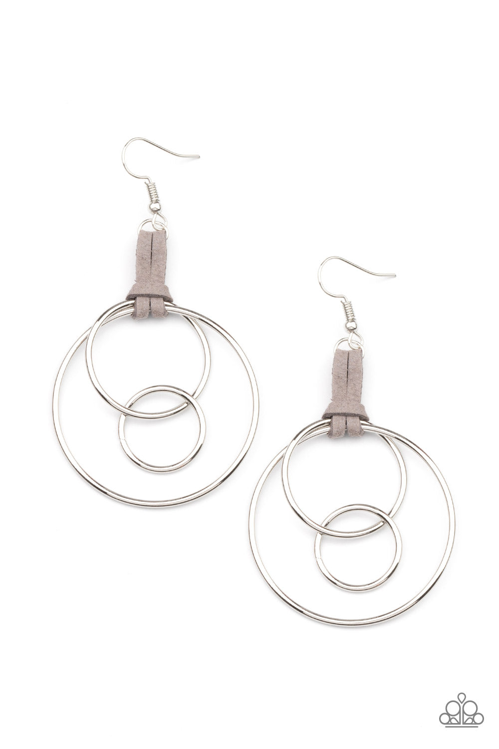 Fearless Fusion - Silver Earrings - Princess Glam Shop