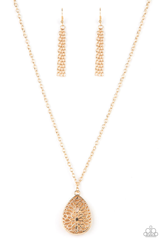 Garden Estate - Gold Necklace Set - Princess Glam Shop