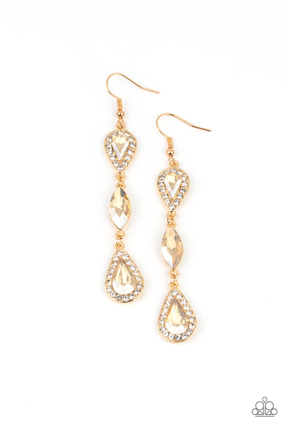 Test of TIMELESS - Gold Earrings - Princess Glam Shop