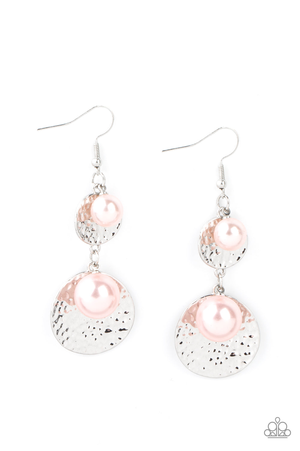 Pearl Dive - Pink Earrings - Princess Glam Shop