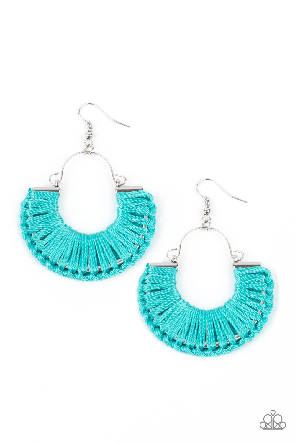 Threadbare Beauty - Blue Earrings - Princess Glam Shop