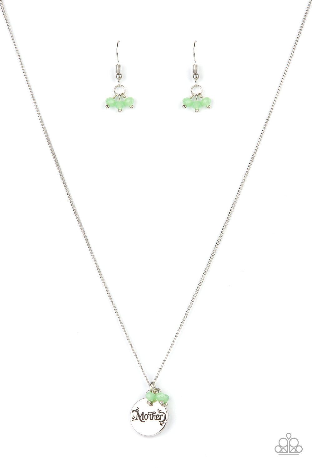 Warm My Heart - Green Necklace Set - Princess Glam Shop