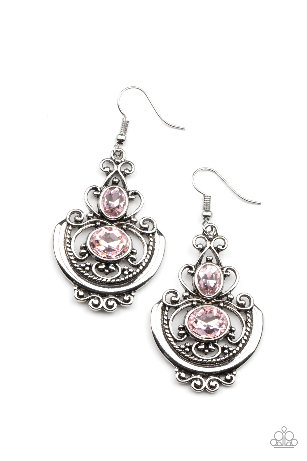 Unlimited Vacation - Pink Earrings - Princess Glam Shop