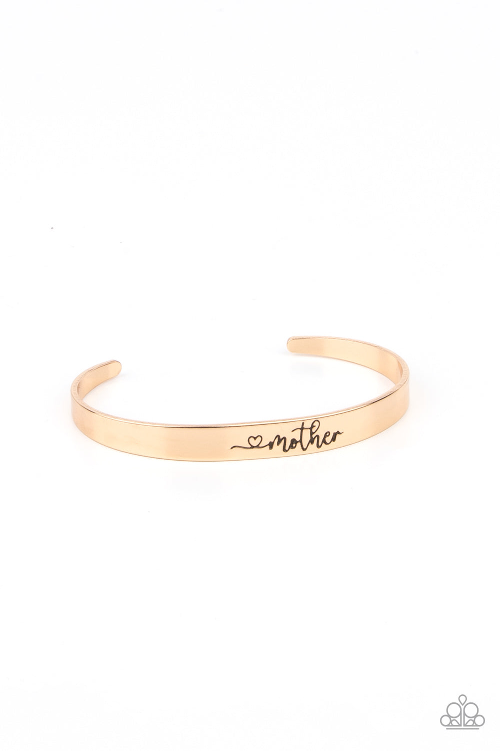 Sweetly Named - Gold Mother Cuff Bracelet - Princess Glam Shop