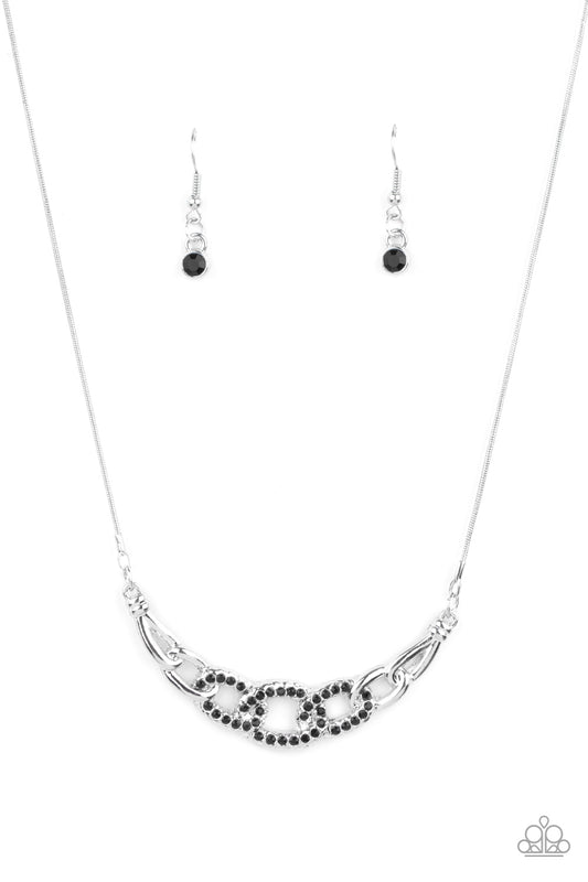 KNOT In Love - Black Necklace Set - Princess Glam Shop