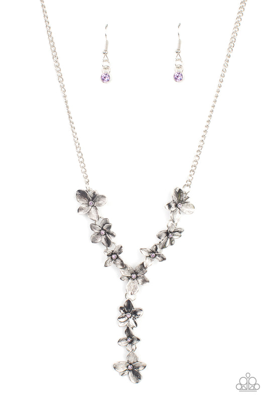 Fairytale Meadow - Purple Necklace Set - Princess Glam Shop