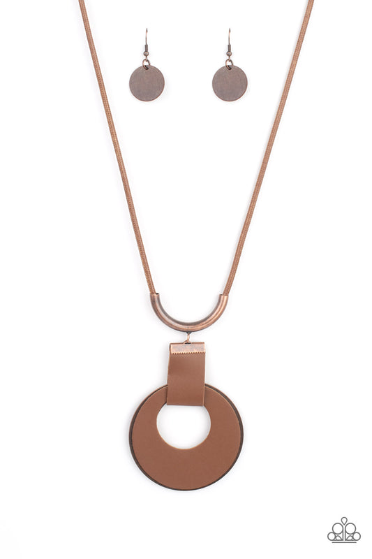 Luxe Crush - Copper & Brown Necklace Set - Princess Glam Shop