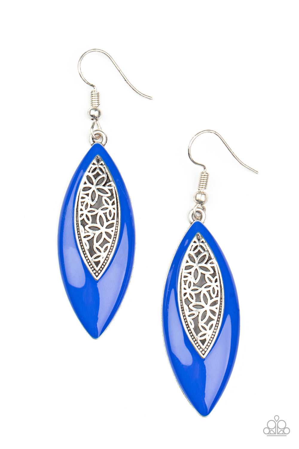 Venetian Vanity - Blue Earrings - Princess Glam Shop