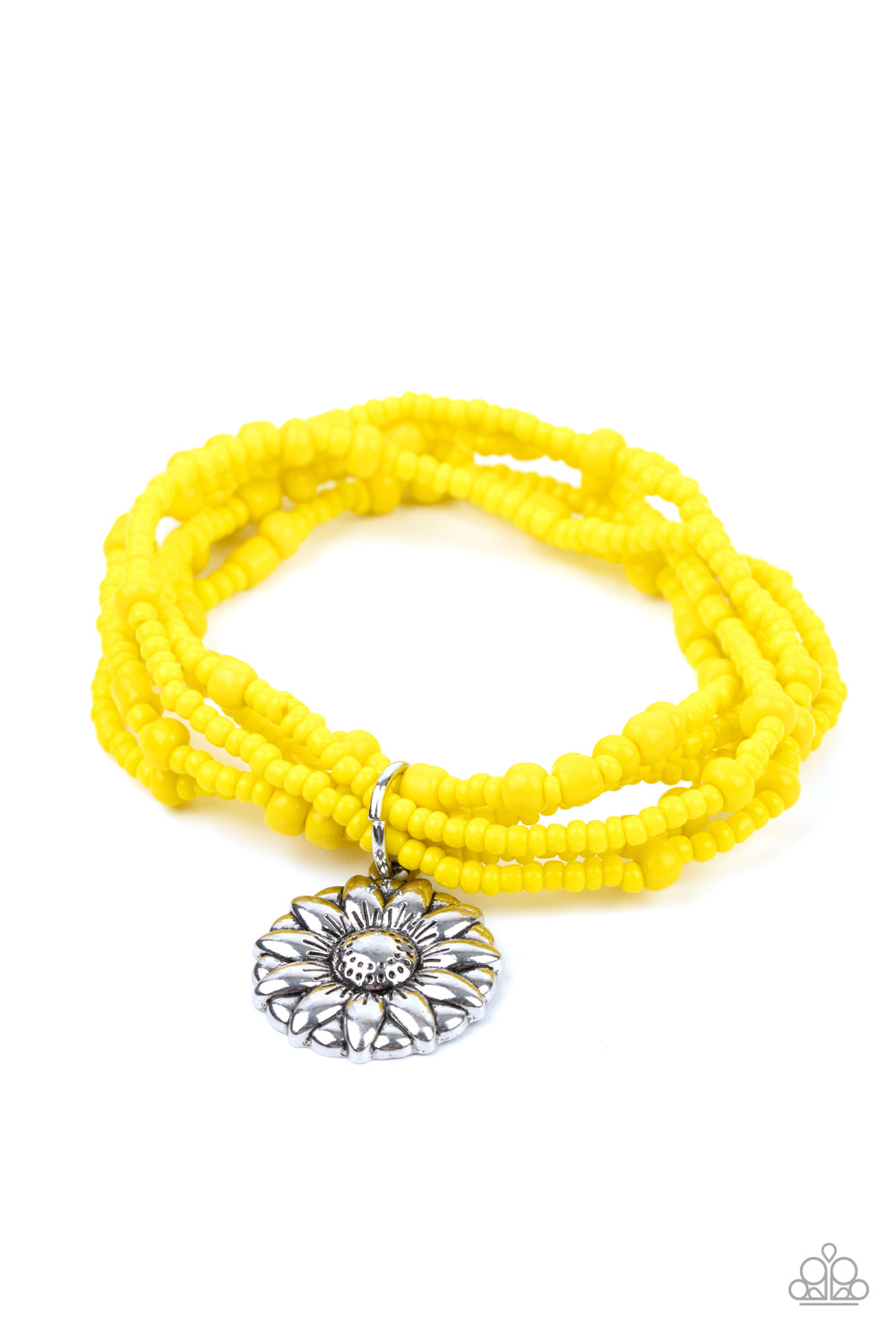 Badlands Botany - Yellow Seed Bead Bracelet - Princess Glam Shop