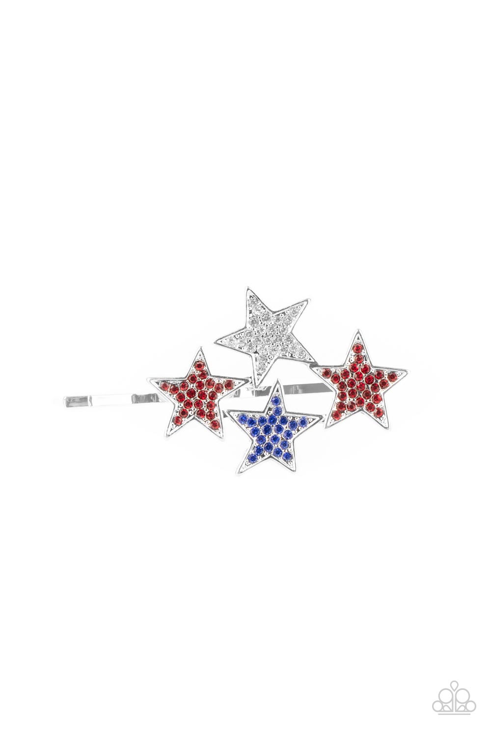 Stellar Celebration - Red Hair Clip - Princess Glam Shop