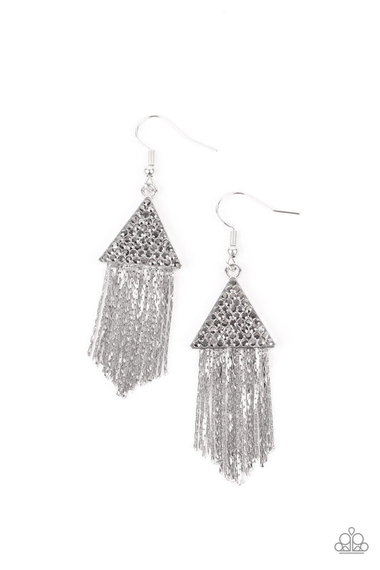 Pyramid SHEEN - Silver Earrings Convention Exclusive Fall 2021 - Princess Glam Shop