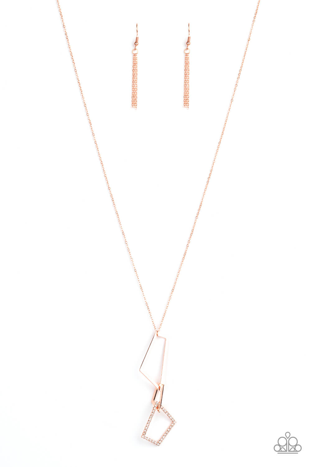 Shapely Silhouettes - Copper Necklace Set - Princess Glam Shop