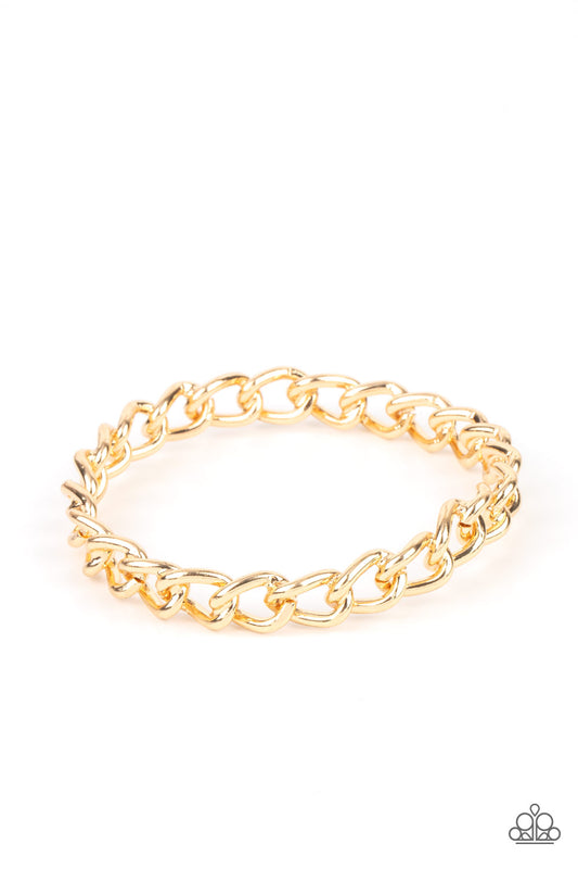 Rebel Radar - Gold Bangle Bracelet - Princess Glam Shop