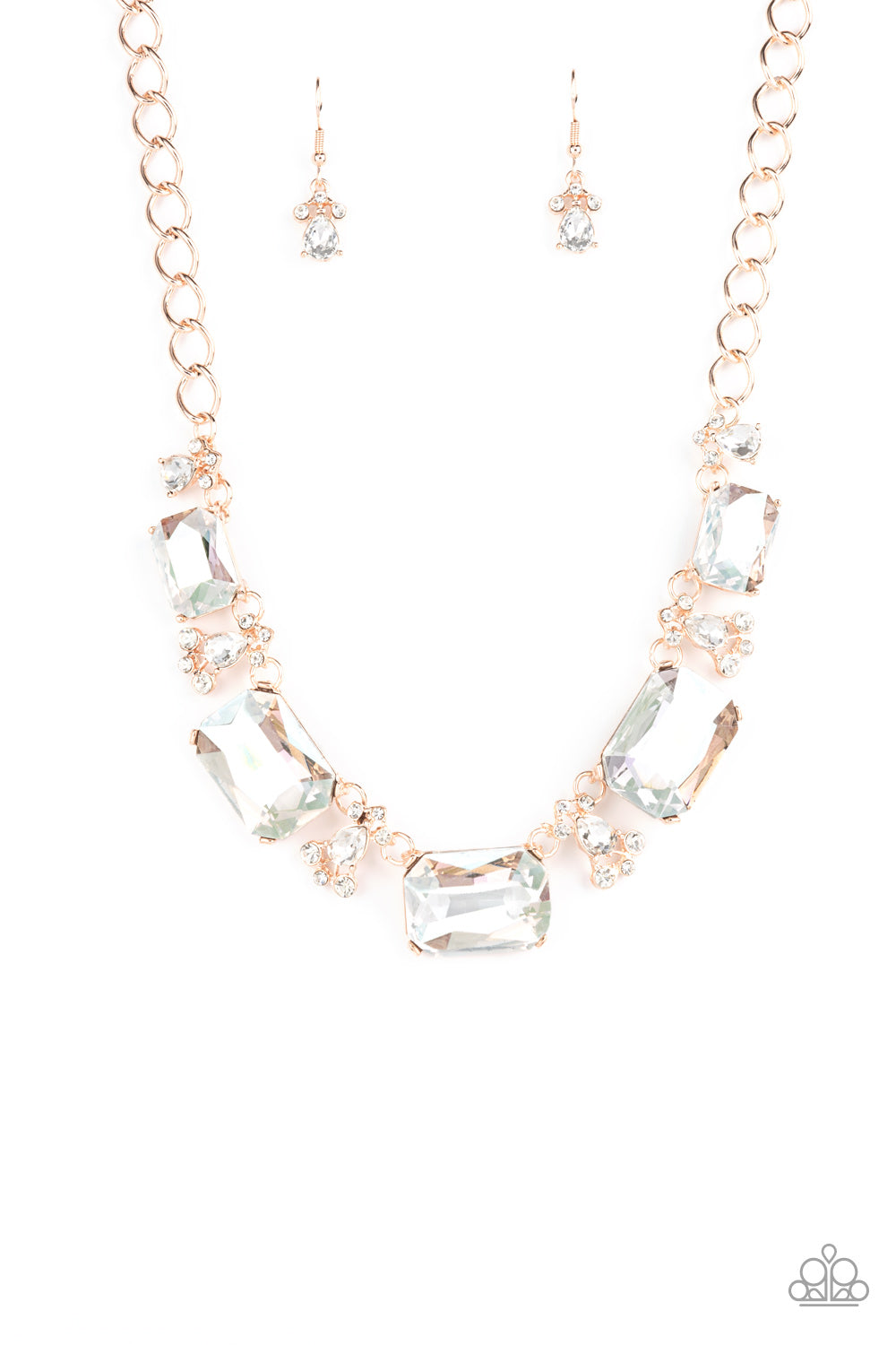 Flawlessly Famous Rose Gold Multi Necklace Set Sept 2021 Life of the Party Exclusive - Princess Glam Shop