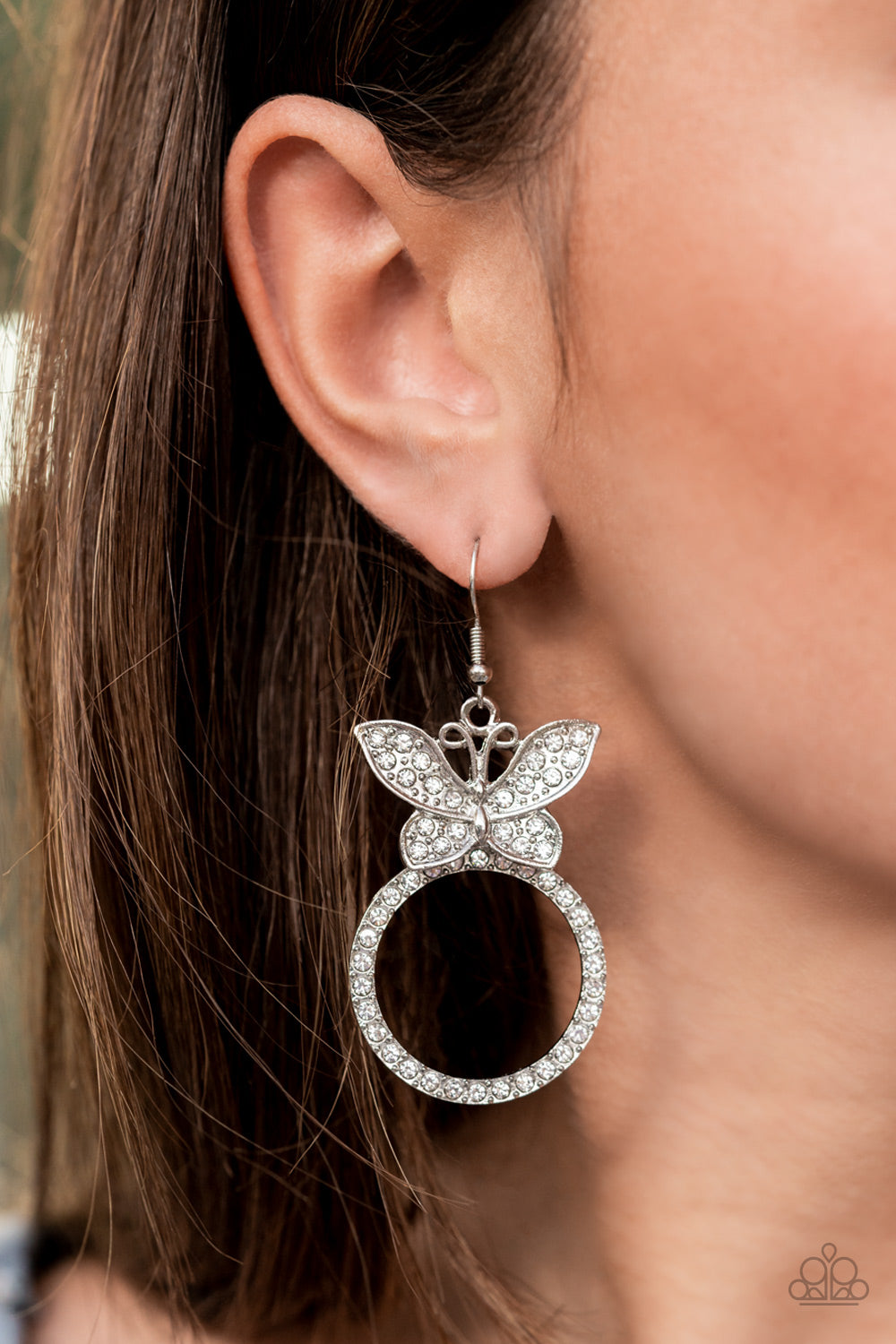 Paradise Found - White Butterfly Earrings November 2021 Life of the Party Exclusive - Princess Glam Shop