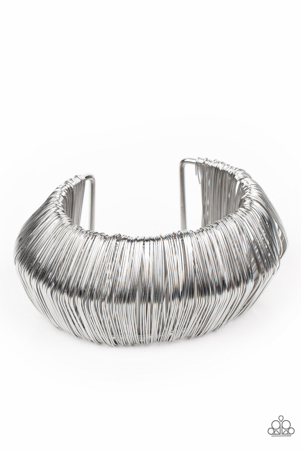 Wild About Wire - Silver Huff Bracelet