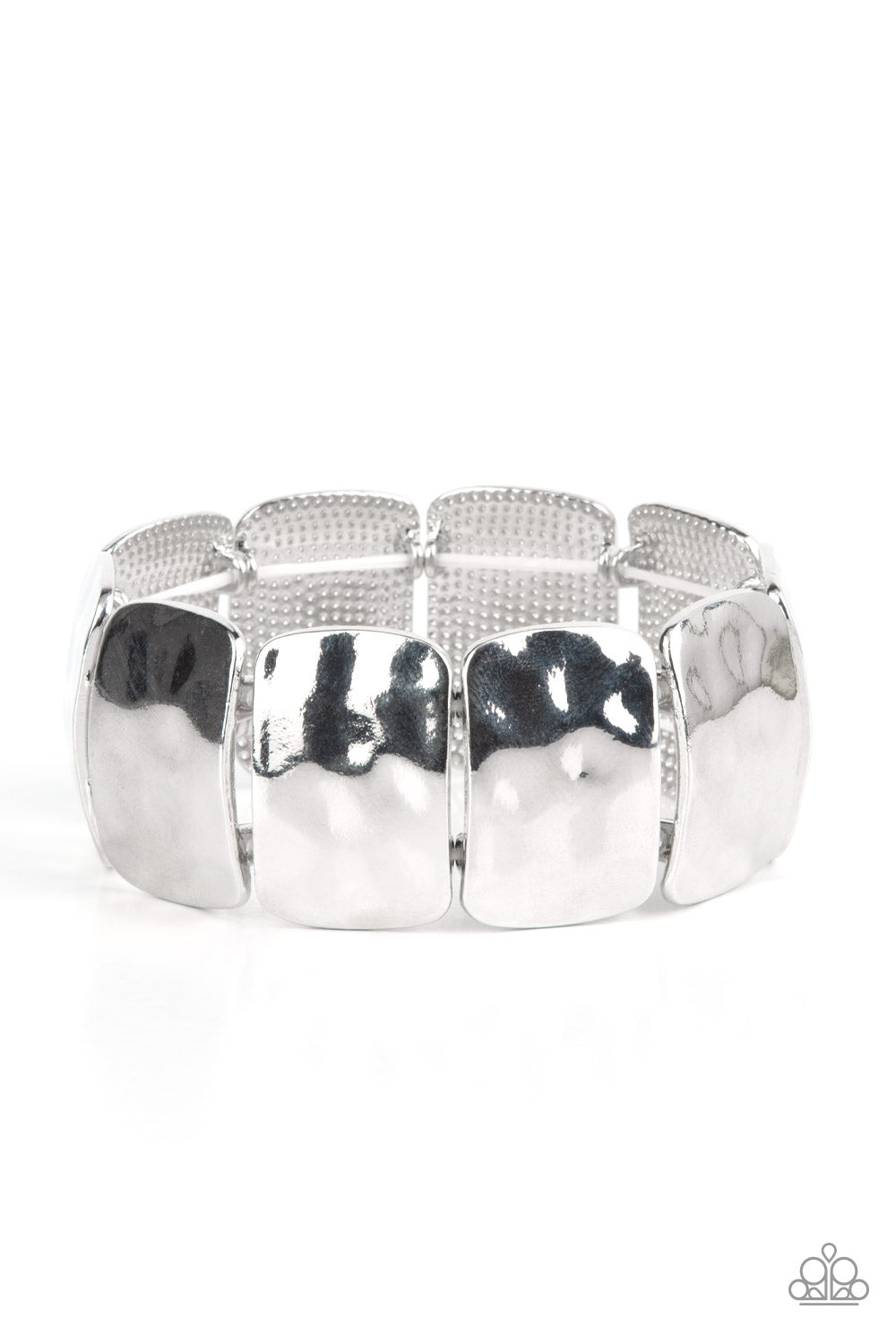 Molten Maverick - Silver Bracelet - Princess Glam Shop