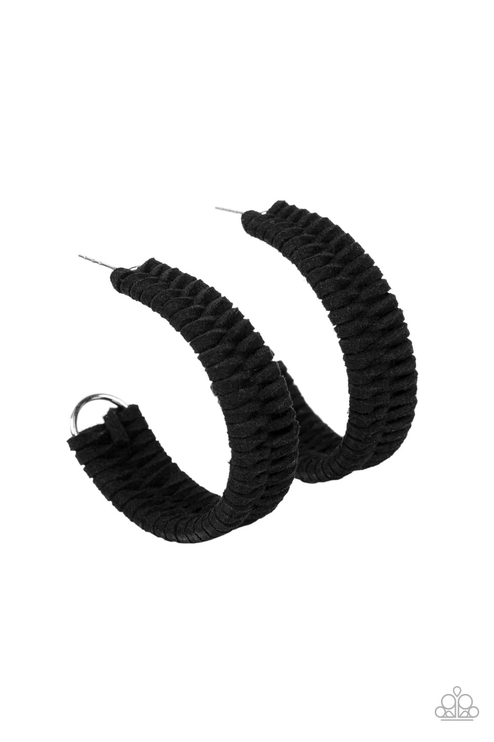 Rural Guru - Black Hoop Earrings - Princess Glam Shop