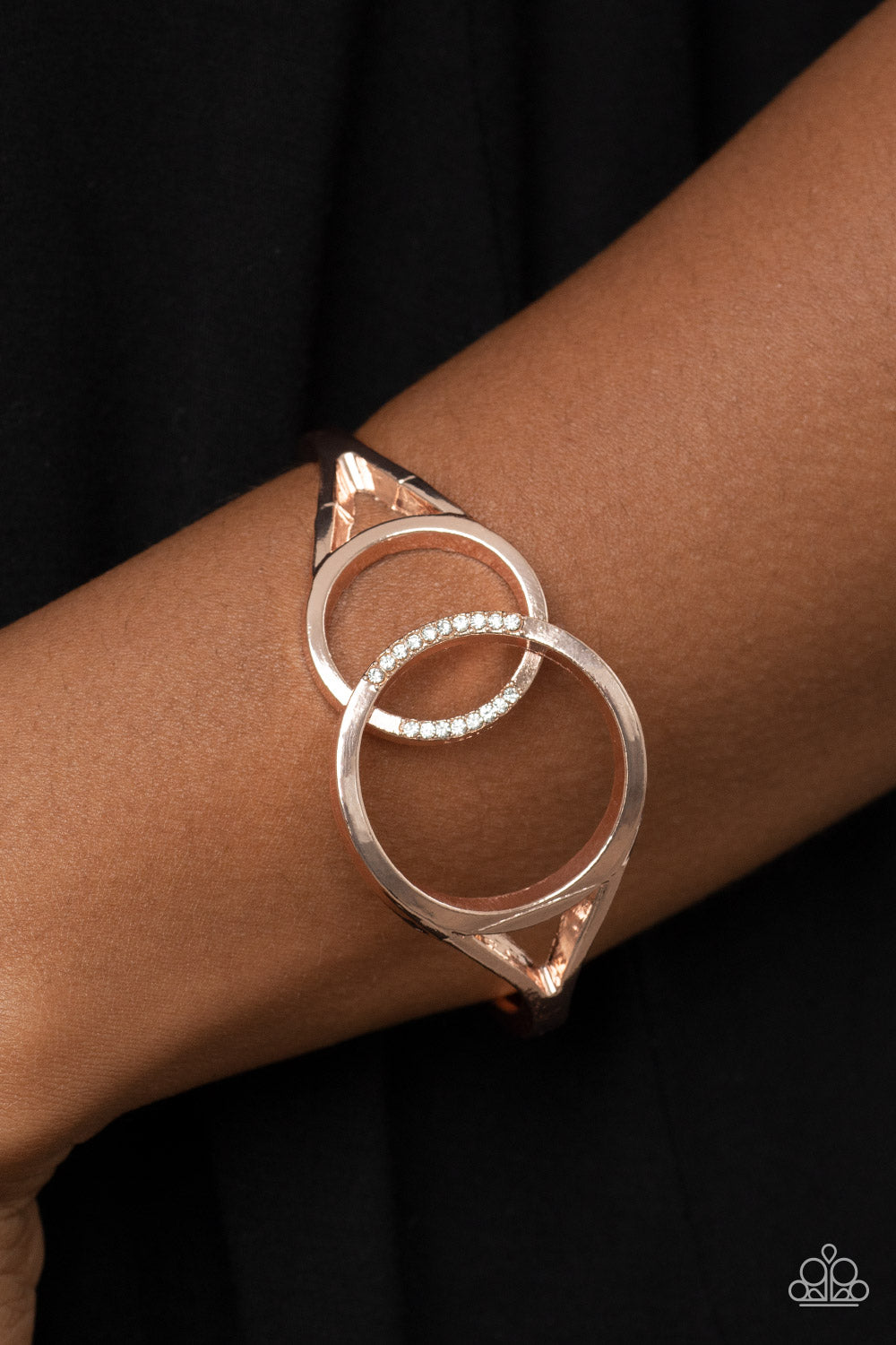 Scope of Expertise - Rose Gold Hinged Bracelet