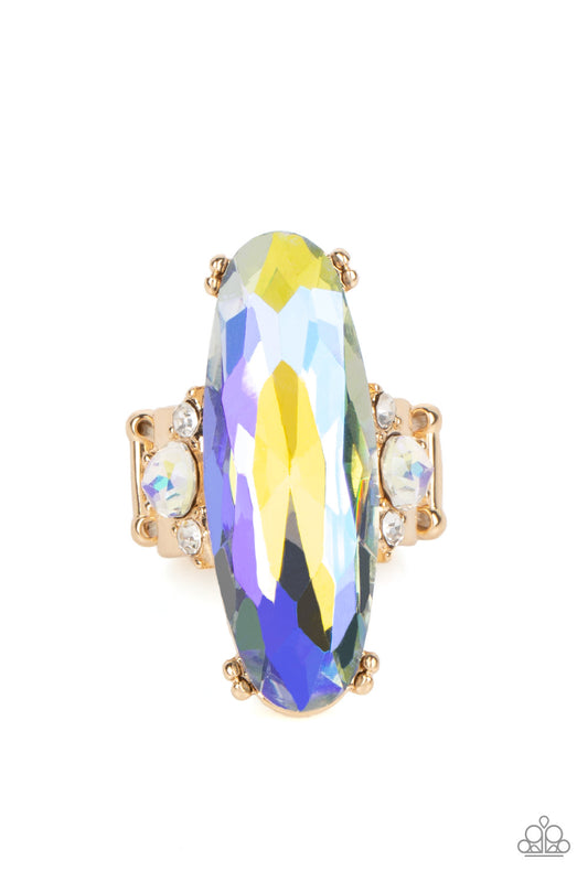 Interdimensional Dimension - Gold Multi Ring - Princess Glam Shop