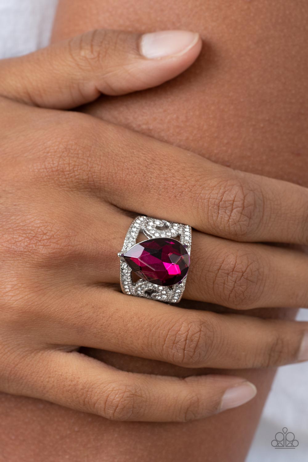 Kinda a Big Deal - Pink Ring - Princess Glam Shop