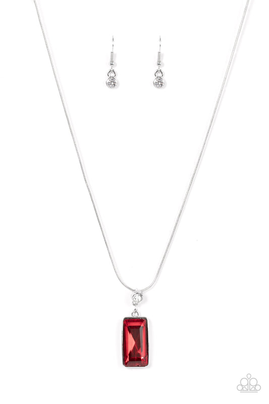 Cosmic Curator - Red Necklace Set - Princess Glam Shop
