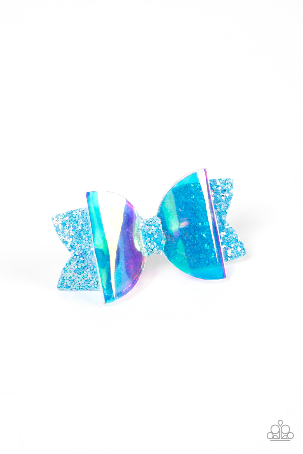 Futuristic Favorite - Blue Hair Bow - Princess Glam Shop