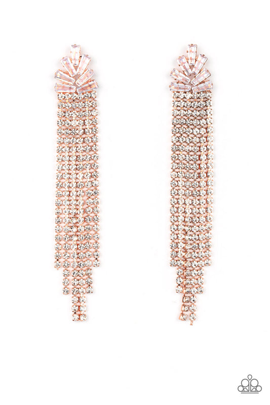 Overnight Sensation - Copper Earrings - Princess Glam Shop