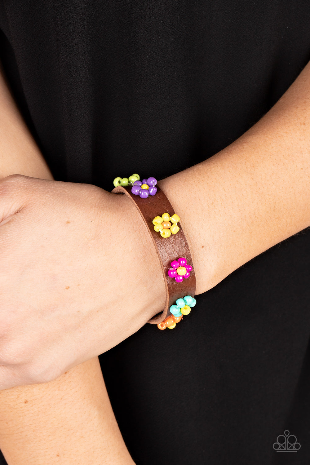 Flowery Frontier - Multi Yellow, Pink, Purple & Blue Bracelet Exclusive Preorder - Princess Glam Shop