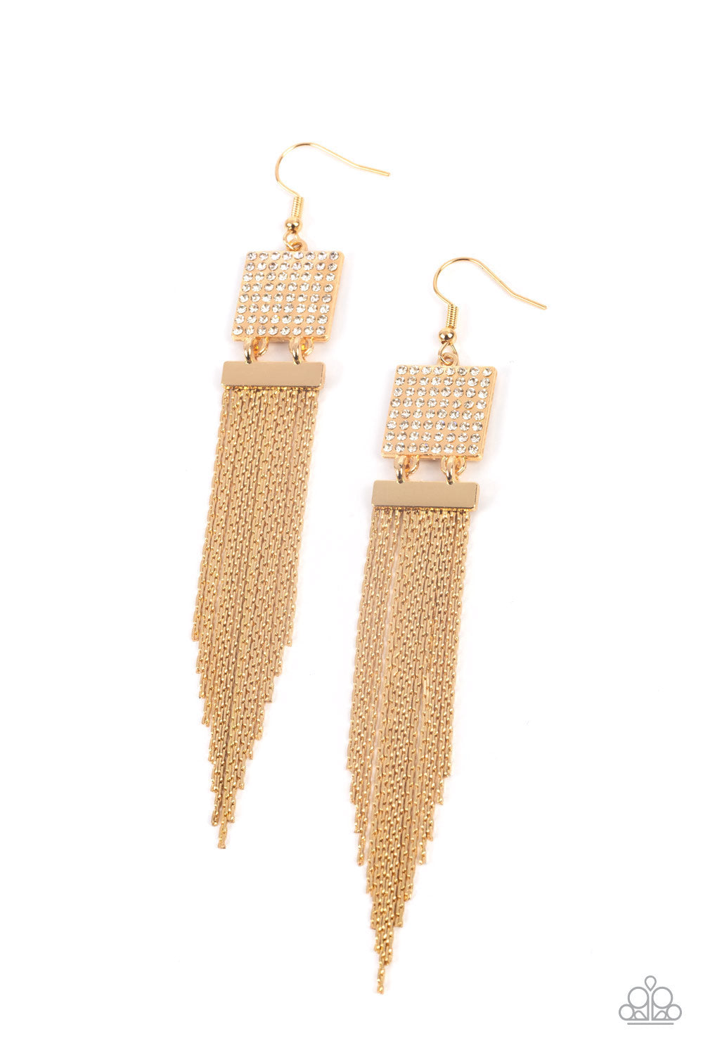 Dramatically Deco Gold Earrings March 2022 Life of the Party Exclusive🎉Limited Quantity! - Princess Glam Shop