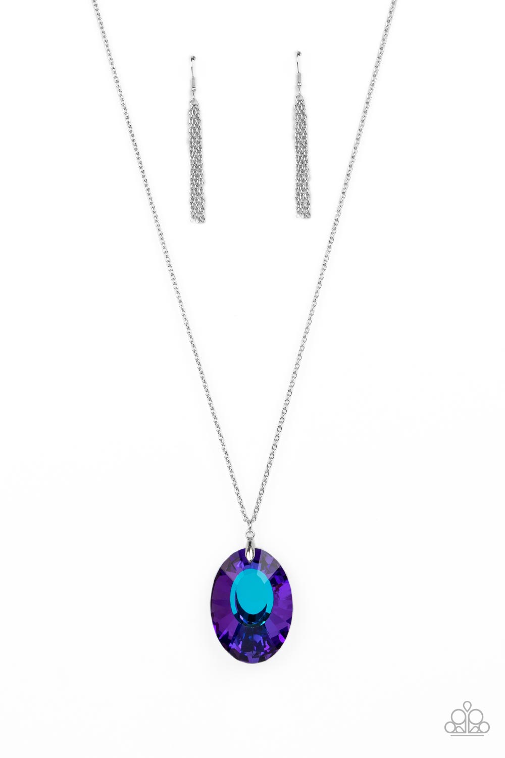 Celestial Essence - Blue Necklace Set - Princess Glam Shop