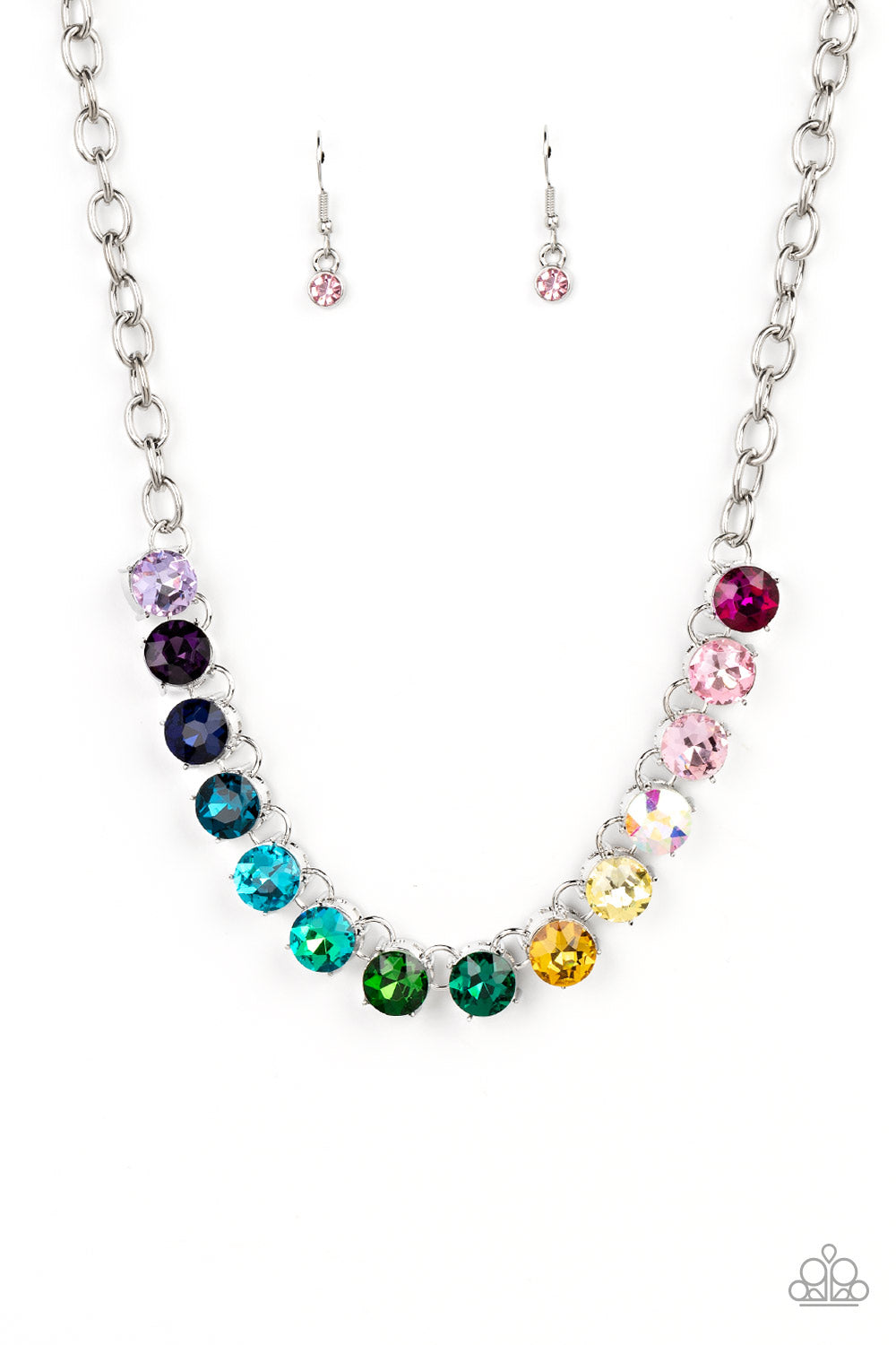 Rainbow Resplendence Multi Necklace Set June 2022 Life of the Party Exclusive🎉Limited Quantity! - Princess Glam Shop