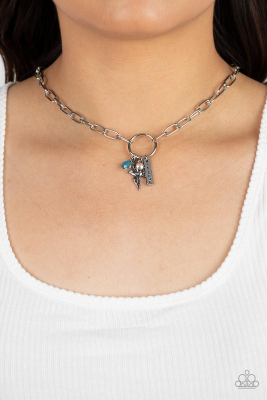 Inspired Songbird - Blue Necklace Set - Princess Glam Shop