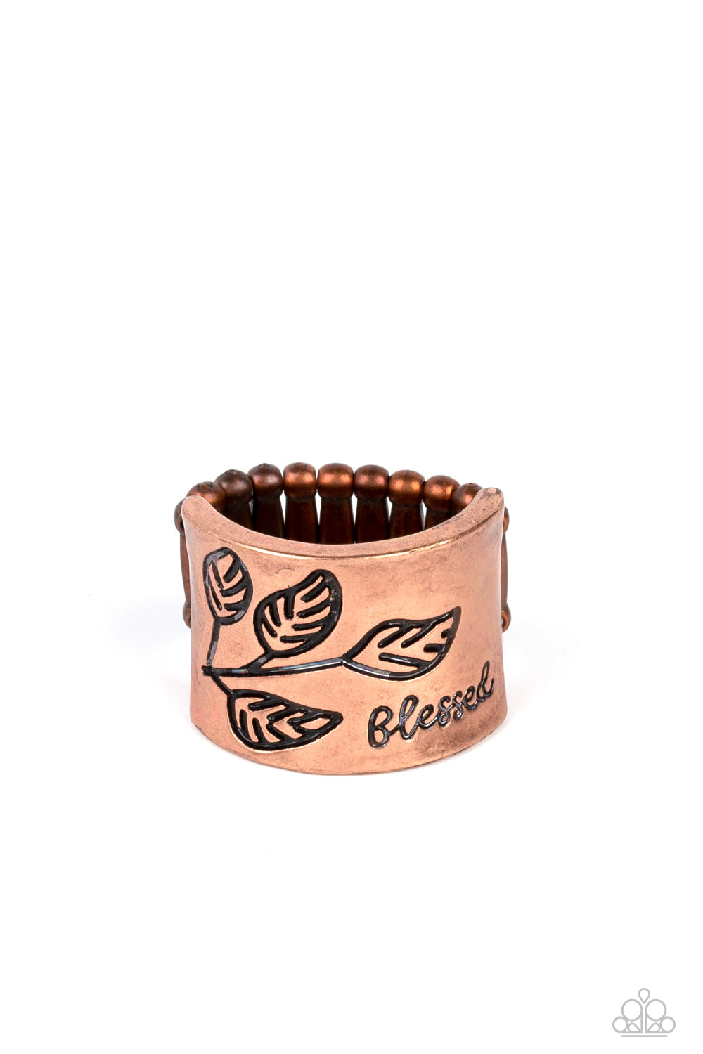 Blessed with Bling - Copper Ring - Princess Glam Shop