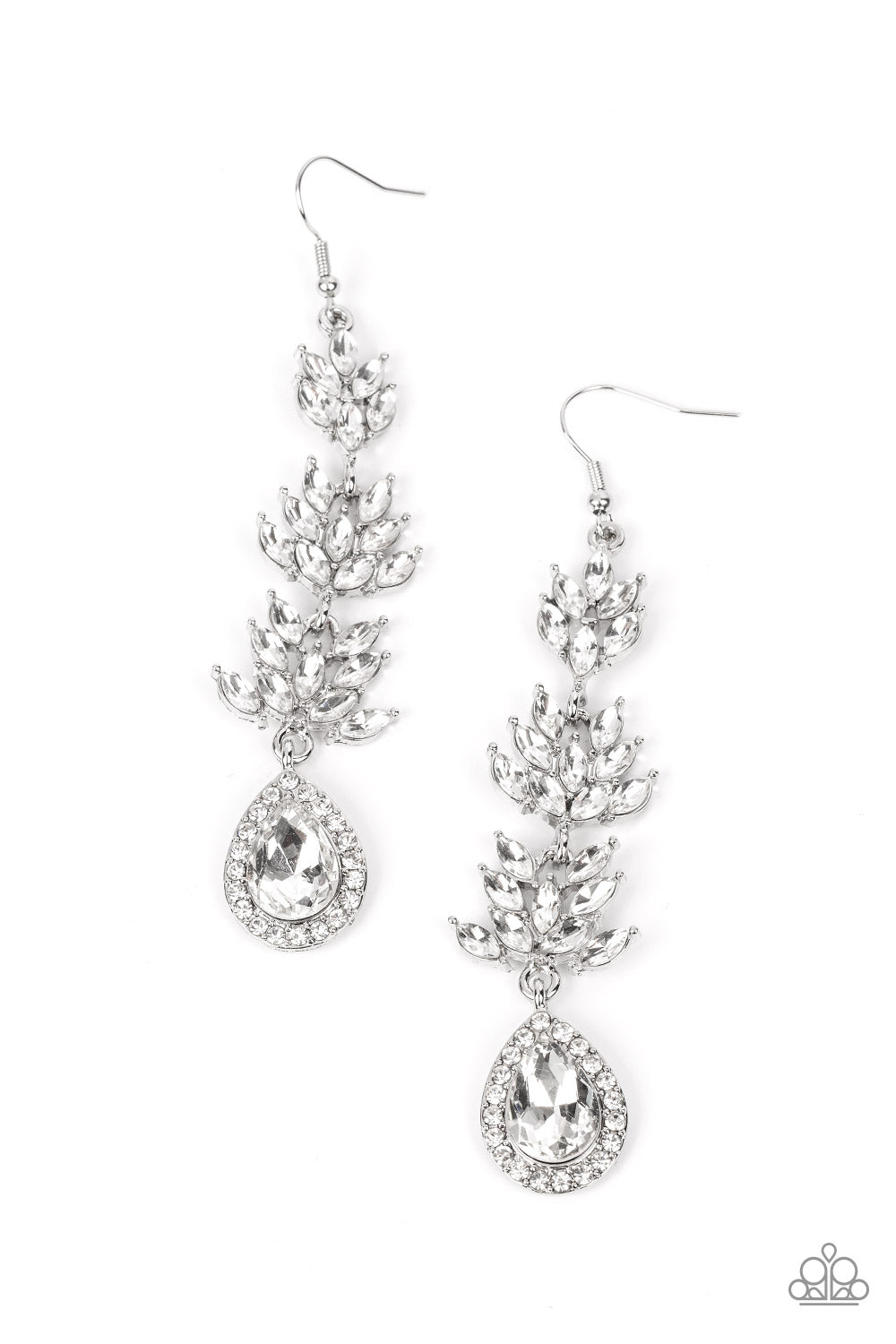 Water Lily Whimsy - White Earrings February 2023 Life of the Party Exclusive Preorder - Princess Glam Shop