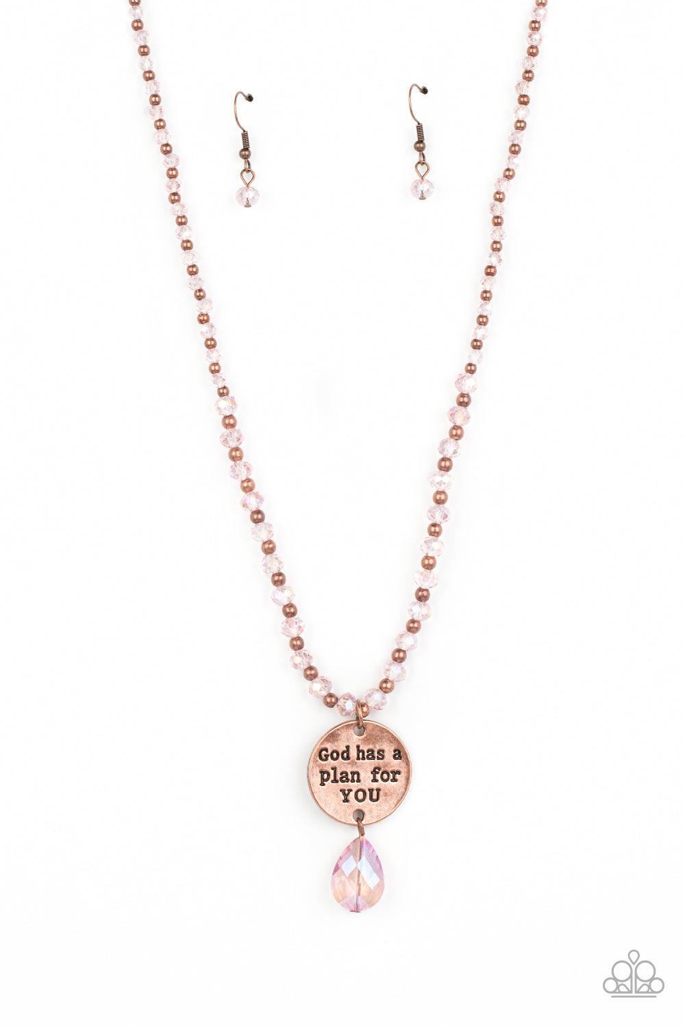 Priceless Plan - Copper Necklace Set - Princess Glam Shop