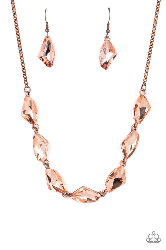 Raw Rapture - Copper Necklace Set - Princess Glam Shop