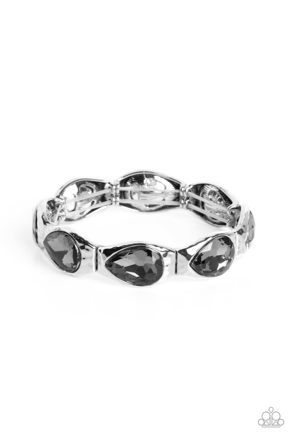 Formal Fanfare - Silver Bracelet - Princess Glam Shop