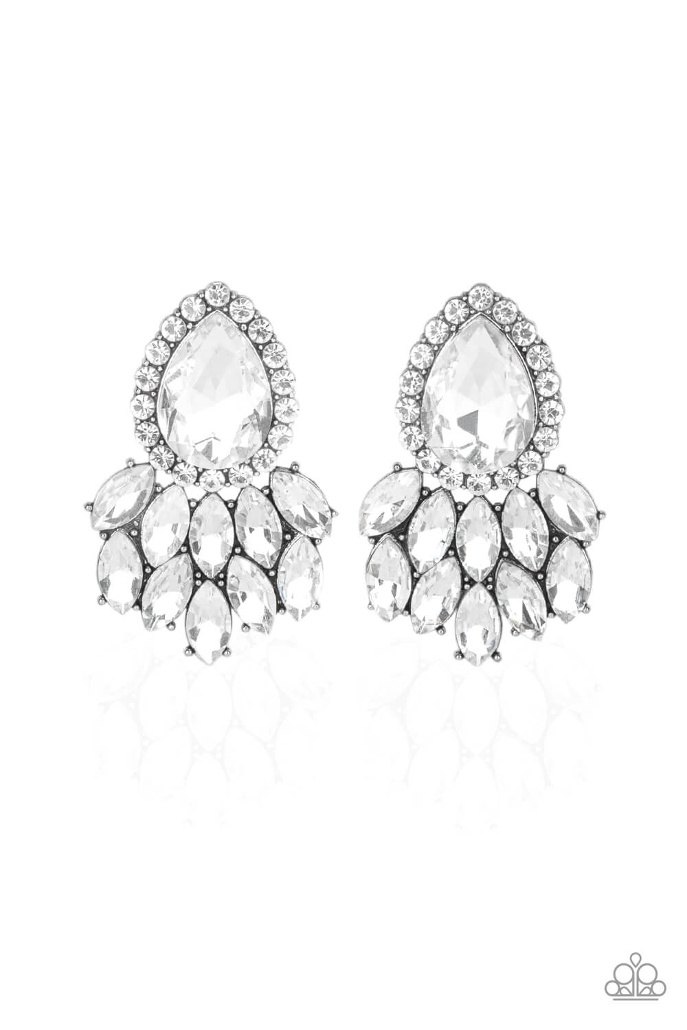 A Breath of Fresh HEIR - White Earrings - Princess Glam Shop