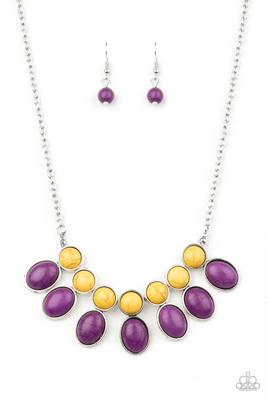 Environmental Impact - Purple Necklace Set - Princess Glam Shop