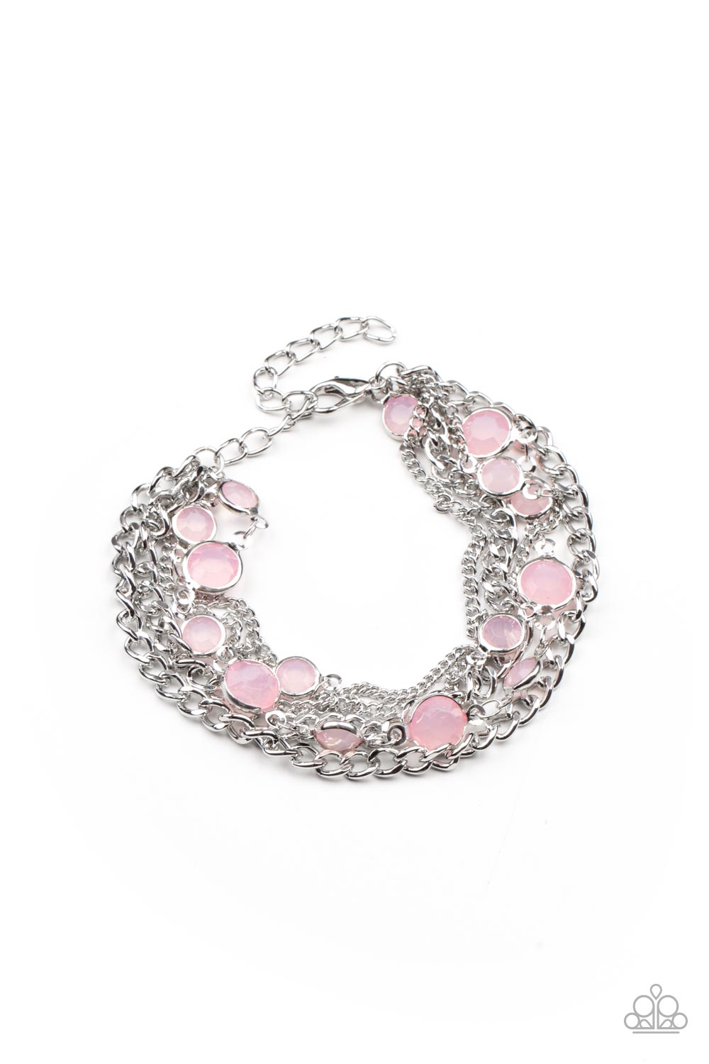 Goddess Getaway Necklace Set & Glossy Goddess Bracelet - Pink Combo - Princess Glam Shop
