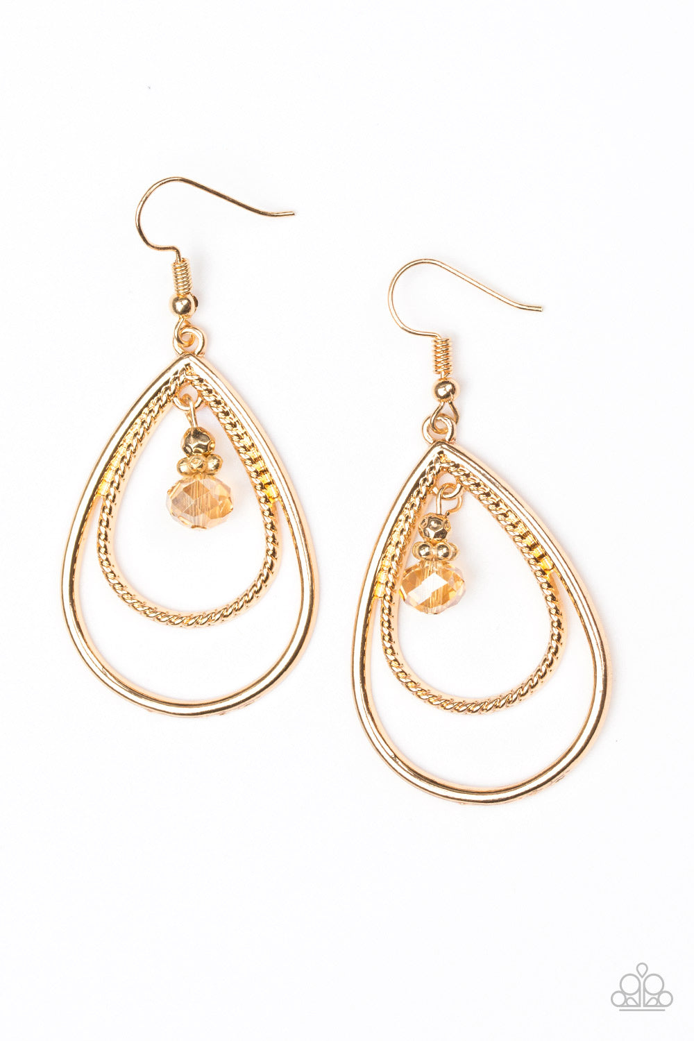 REIGN On My Parade - Gold Earrings - Princess Glam Shop