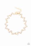 Starlit Stunner - Gold Bracelet - Princess Glam Shop