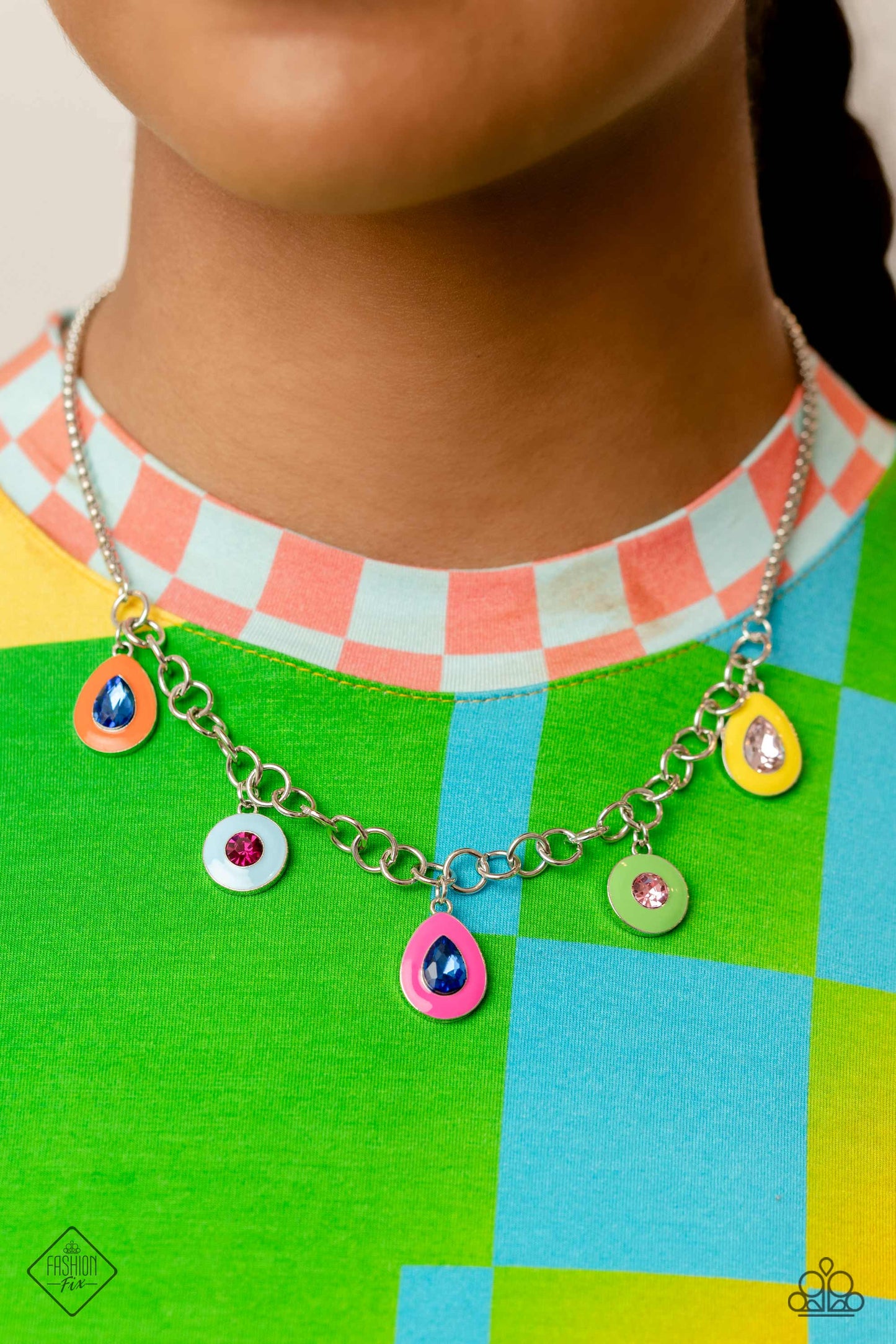 Colorblock Craze - Multi Necklace Set May 2023 Fashion Fix Exclusive