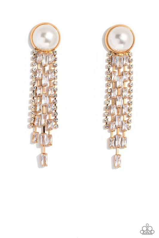 Genuinely Gatsby - Gold Earrings