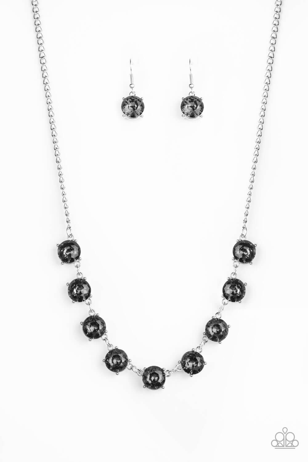 Iridescent Icing - Silver Necklace Set - Princess Glam Shop