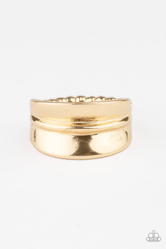Band Together - Gold Ring - Princess Glam Shop